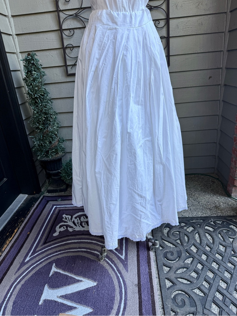 1890-1990 Victorian Edwardian Dickensian Reproduction Dress | 10 pieces | Sz. 6 - Picture 12 of 15